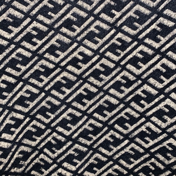 Logo F designer sweater dress M EUC no tags As Is - Picture 7 of 7